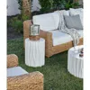Bloomingdale's Universal Geneva End Table In Abaco White