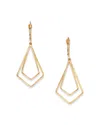 Bloomingdale's Geometric Dangle Drop Earrings In 14k Yellow Gold In Gold