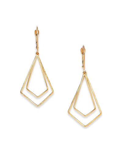 Bloomingdale's Geometric Dangle Drop Earrings In 14k Yellow Gold