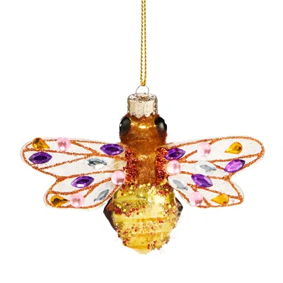 Bloomingdale's Glass Bee Ornament - Exclusive In Multi