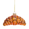 Bloomingdale's Glass Croissant Ornament - Exclusive In Orange