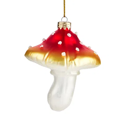 Bloomingdale's Glass Mushroom Ornament - Exclusive In Multi