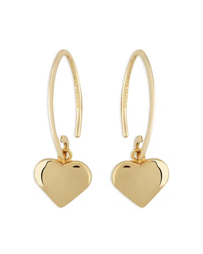 Bloomingdale's Heart Dangle Drop Earrings In 14k Yellow Gold - Exclusive