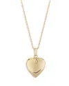 Bloomingdale's Heart Pendant Necklace In 14k Yellow Gold, 18 - Exclusive In Gold
