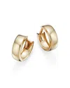 Bloomingdale's Huggie Hoop Earrings In 14k Yellow Gold - Exclusive In Gold