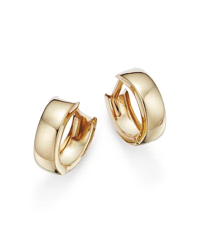 Bloomingdale's Huggie Hoop Earrings In 14k Yellow Gold - Exclusive
