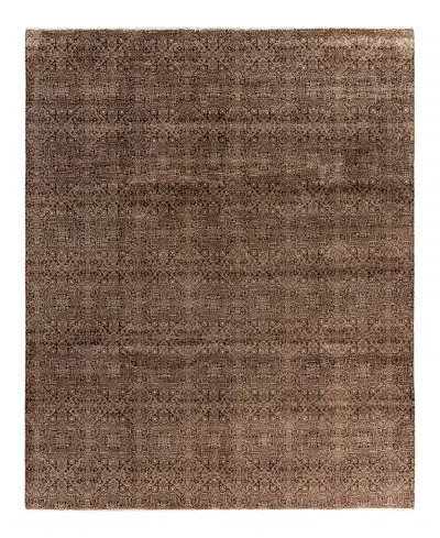 Bloomingdale's Indo Gabbeh M5947 Area Rug, 8'2 X 10'4 In Brown