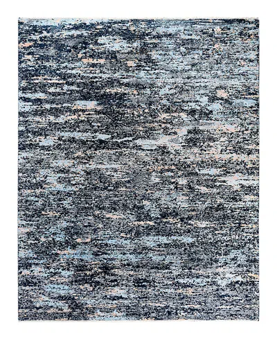 Bloomingdale's Indo Ikat M7259 Area Rug, 8'2 X 10' In Black