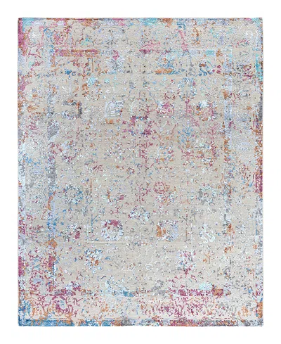 Bloomingdale's Indo Ikat M8408 Area Rug, 8'1 X 10'1 In Pink