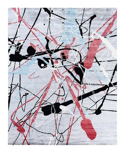 Bloomingdale's Indo Modern M6969 Area Rug, 8' X 10'1 In Multi