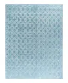 Bloomingdale's Indo Modern M7612 Area Rug, 9'3 X 12'1 In Blue