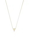 Bloomingdale's Initial Pendant Necklace In 14k Yellow Gold, 16 - Exclusive In T