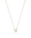 Bloomingdale's Initial Pendant Necklace In 14k Yellow Gold, 16 - Exclusive