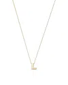 Bloomingdale's Initial Pendant Necklace In 14k Yellow Gold, 16 - Exclusive In L