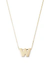 Bloomingdale's Initial Pendant Necklace In 14k Yellow Gold, 16 - Exclusive In W