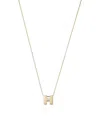 Bloomingdale's Initial Pendant Necklace In 14k Yellow Gold, 16 - Exclusive In H