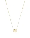 Bloomingdale's Initial Pendant Necklace In 14k Yellow Gold, 16 - Exclusive In M