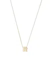 Bloomingdale's Initial Pendant Necklace In 14k Yellow Gold, 16 - Exclusive In R