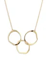 Bloomingdale's Interlocking Circle Station Necklace In 14k Yellow Gold, 18 - Exclusive In Gold