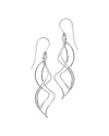Bloomingdale's Intertwined Spiral Drop Earrings In Sterling Silver - Exclusive In Silver