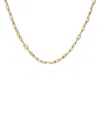 Bloomingdale's Knife Edge Wire Paperclip Necklace In 14k Yellow Gold, 18 In Gold