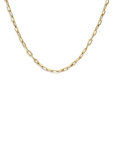 Bloomingdale's Knife Edge Wire Paperclip Necklace In 14k Yellow Gold, 18