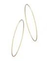 Bloomingdale's Large Endless Hoop Earrings In 14k Yellow Gold - Exclusive In Gold