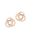 Bloomingdale's Large Love Knot Earrings In 14k Rose Gold - Exclusive In Rose Gold