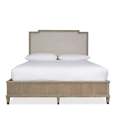 Bloomingdale's Leo King Bed In Wood