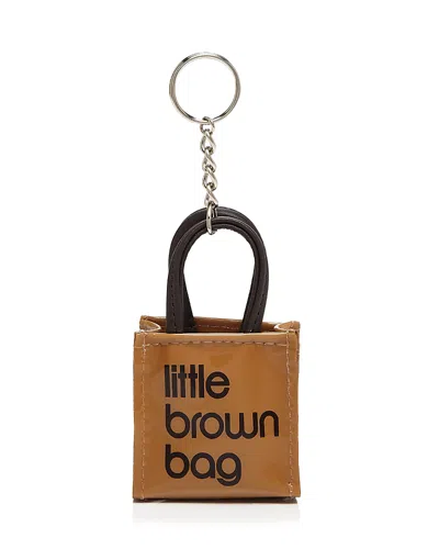 Bloomingdale's Little Brown Bag Key Fob - Exclusive In Brown/silver