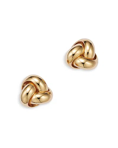 Bloomingdale's Love Knot Stud Earrings In 14k Yellow Gold- Exclusive