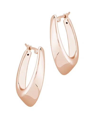 Bloomingdale's Medium Hoop Earrings In 14k Rose Gold - Exclusive
