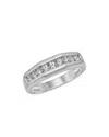Bloomingdale's Men's Diamond Band In 14k White Gold, 0.50 Ct. T. W. - Exclusive In White
