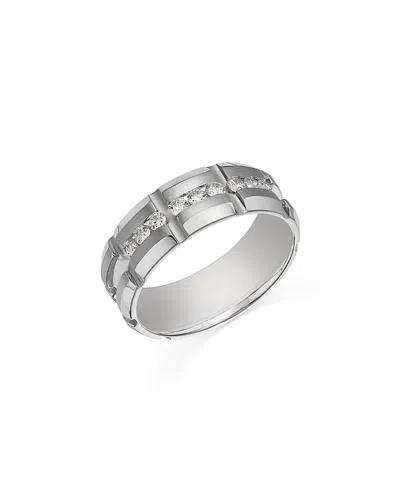Bloomingdale's Men's Diamond Band In 14k White Gold, 0.50 Ct. T. W.