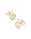 Bloomingdale's Men's Diamond Halo Cufflinks In 14k Yellow Gold, 0.30 Ct. T. W. In Gold