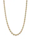 Bloomingdale's Men's Puffed Mariner Link Chain Necklace In 14k Yellow Gold, 24 - Exclusive In Gold