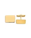 Bloomingdale's Men's Rectangular Cuff Links In 14k Yellow Gold - Exclusive In Gold