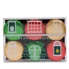 Bloomingdale's Milk Chocolate Drenched Sandwich Cookies Gift Box With Red, Gold And Green Foils, 6 Piece - Exclusiv In Multi