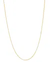 Bloomingdale's Mirror Cable Link Chain Necklace In 14k Yellow Gold, 18 - 100% Exclusive In Gold