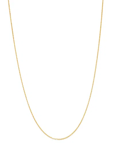 Bloomingdale's Mirror Cable Link Chain Necklace In 14k Yellow Gold, 18 - 100% Exclusive