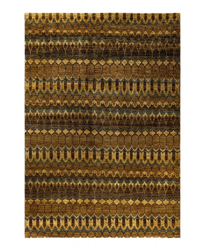Bloomingdale's Bloomingdales Modern M1590 Area Rug, 10'0x14'3 In Brown