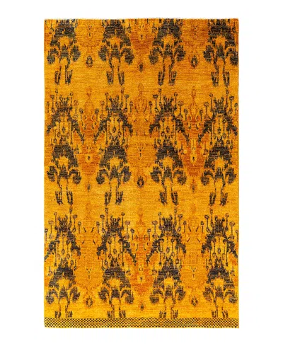 Bloomingdale's Bloomingdales Modern M1636 Area Rug, 5'10x9'2 In Gold