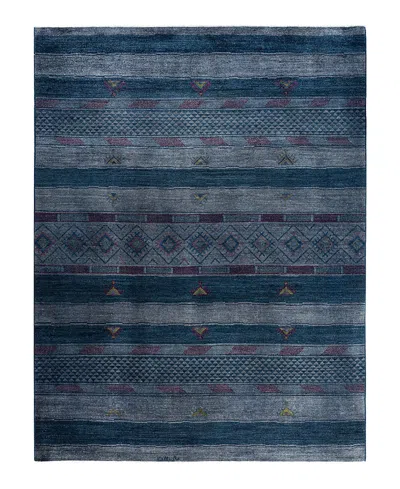 Bloomingdale's Bloomingdales Modern M1641 Area Rug, 9'1x11'10 In Gray