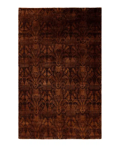 Bloomingdale's Bloomingdales Modern M1652 Area Rug, 5'10x9'1 In Brown