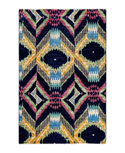 Bloomingdale's Bloomingdales Modern M1676 Area Rug, 4'1x6'2 In Multi