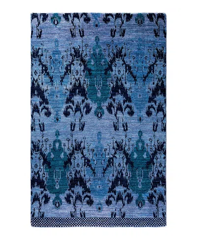Bloomingdale's Bloomingdales Modern M1676 Area Rug, 5'1x8'1 In Blue