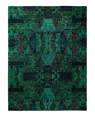 Bloomingdale's Bloomingdales Modern M1681 Area Rug, 9'1x11'9 In Green