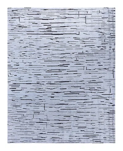 Bloomingdale's Modern M8522 Area Rug, 8'1x10'1 In Gray