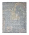 Bloomingdale's Modern M8527 Area Rug, 9'2x12'1 In Gray