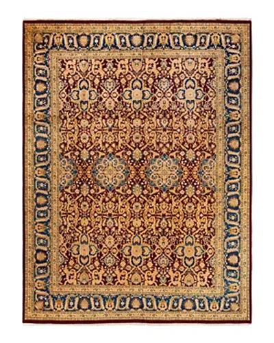 Bloomingdale's Mogul M1195 Area Rug, 9'1 X 12'1 In Burgundy